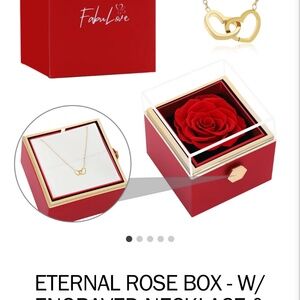 Necklace with unique gift box